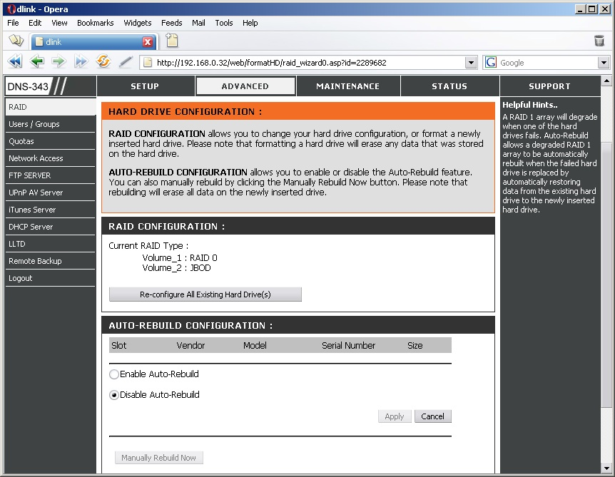 D-Link DNS-343