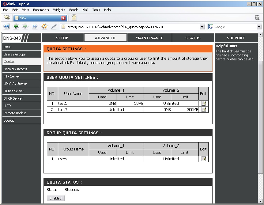 D-Link DNS-343