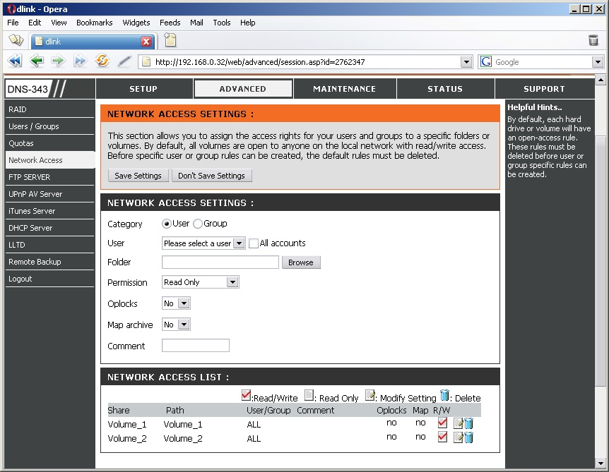 D-Link DNS-343