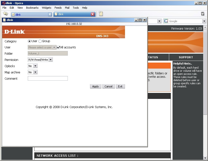 D-Link DNS-343