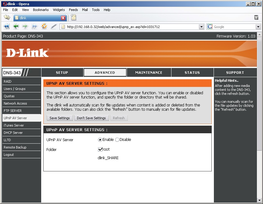 D-Link DNS-343