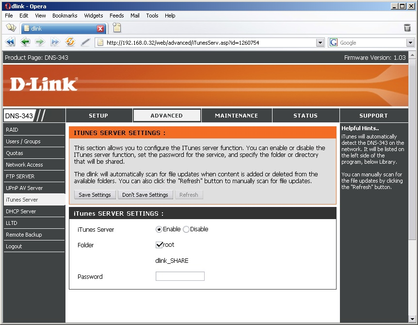 D-Link DNS-343