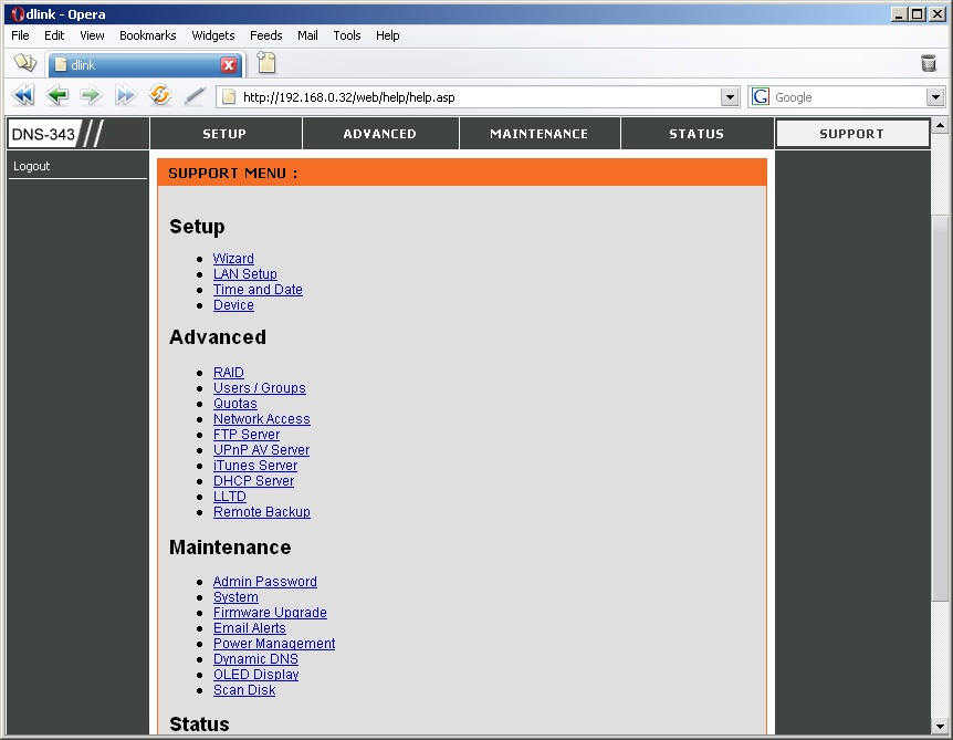 D-Link DNS-343