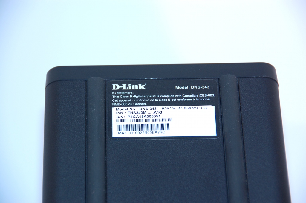 D-Link DNS-343