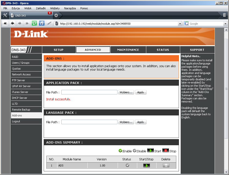 D-Link DNS-343