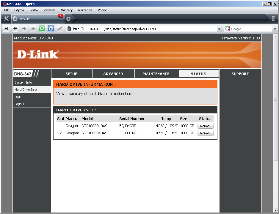 D-Link DNS-343