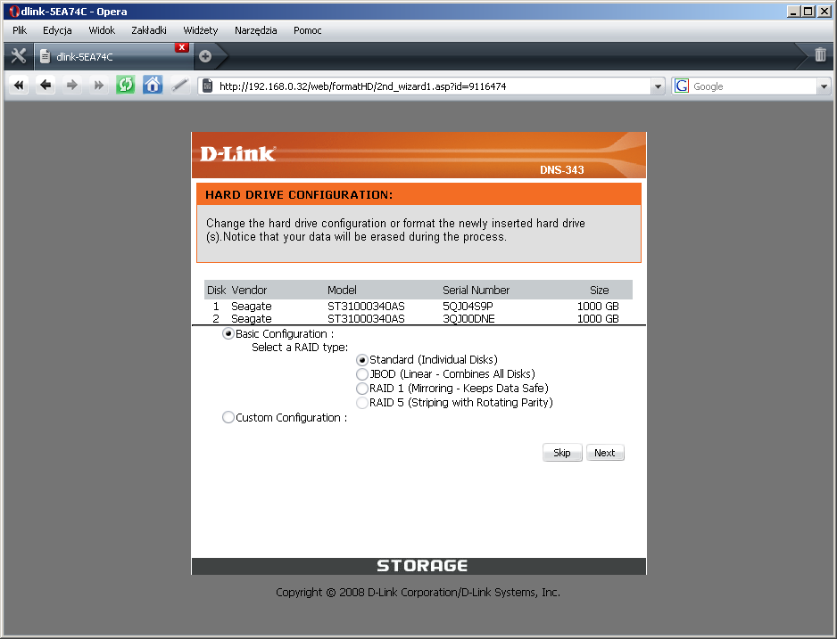 D-Link DNS-343