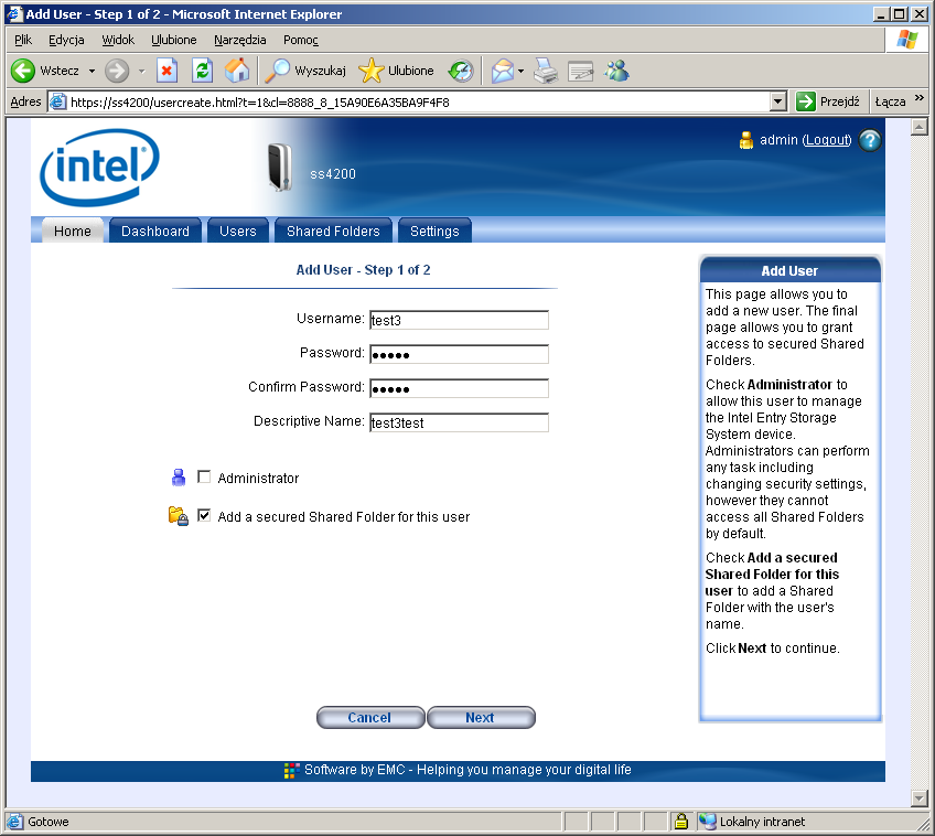 Intel SS4200-E