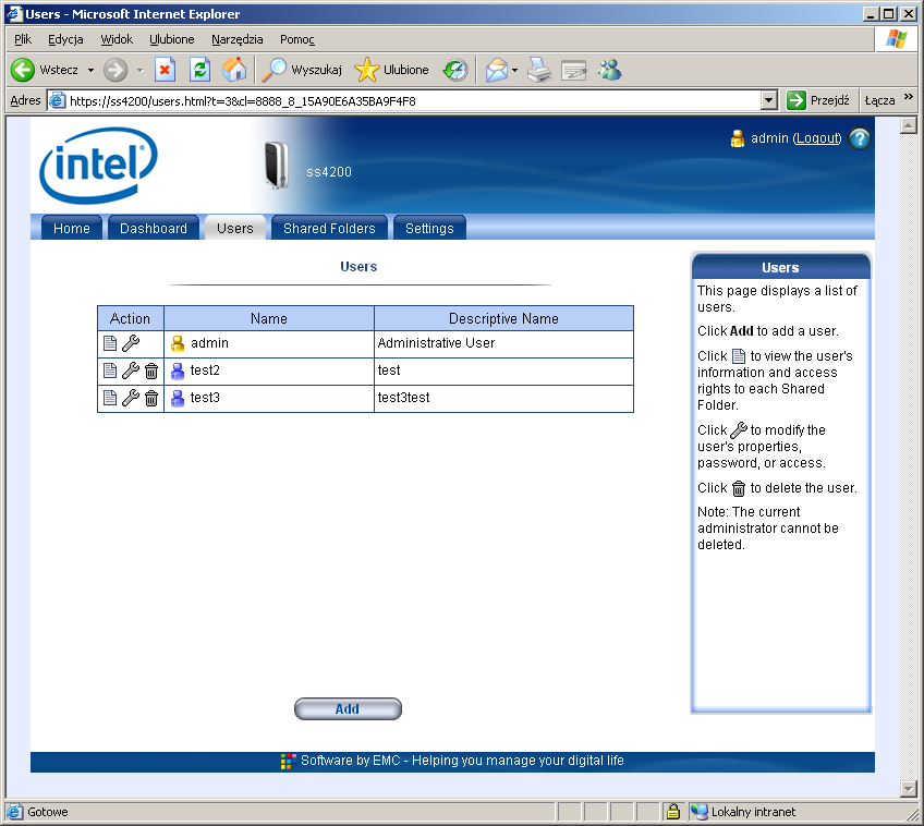 Intel SS4200-E