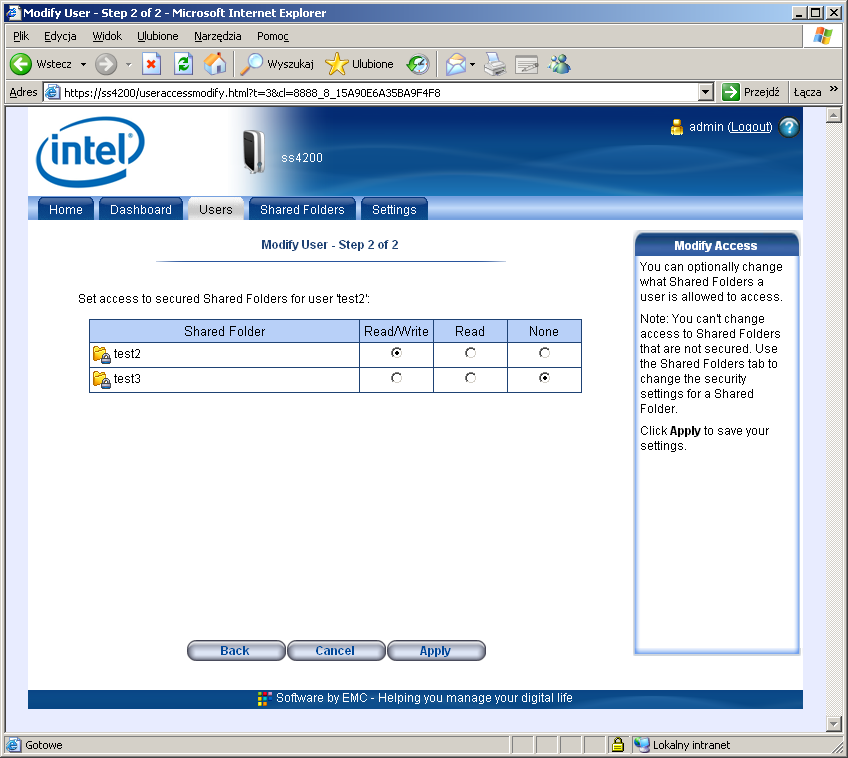 Intel SS4200-E