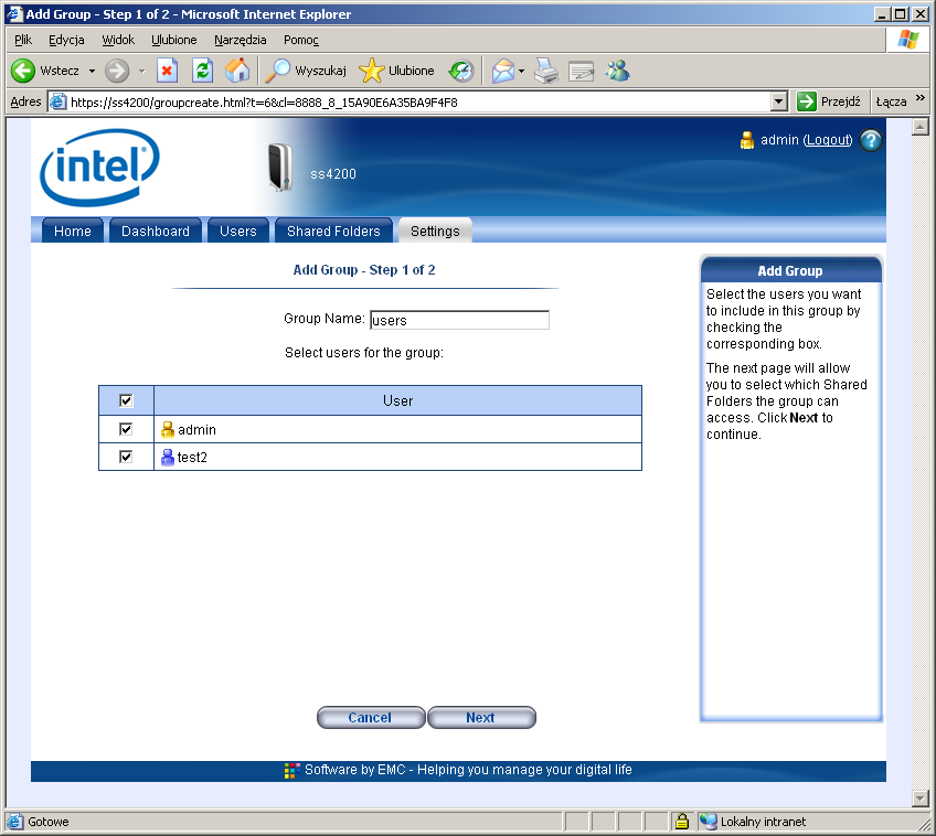 Intel SS4200-E