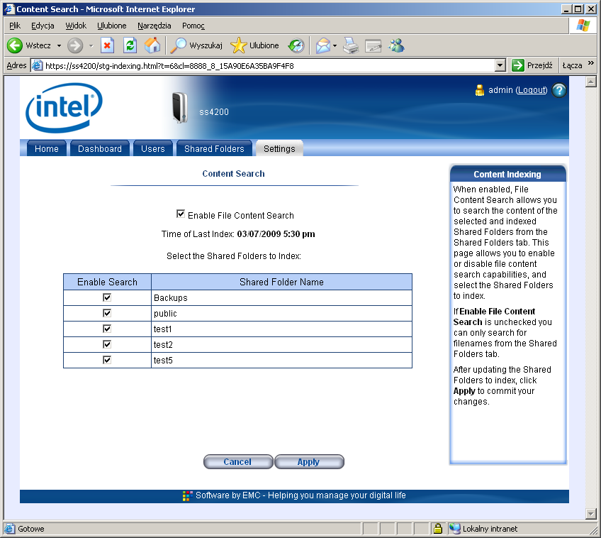 Intel SS4200-E