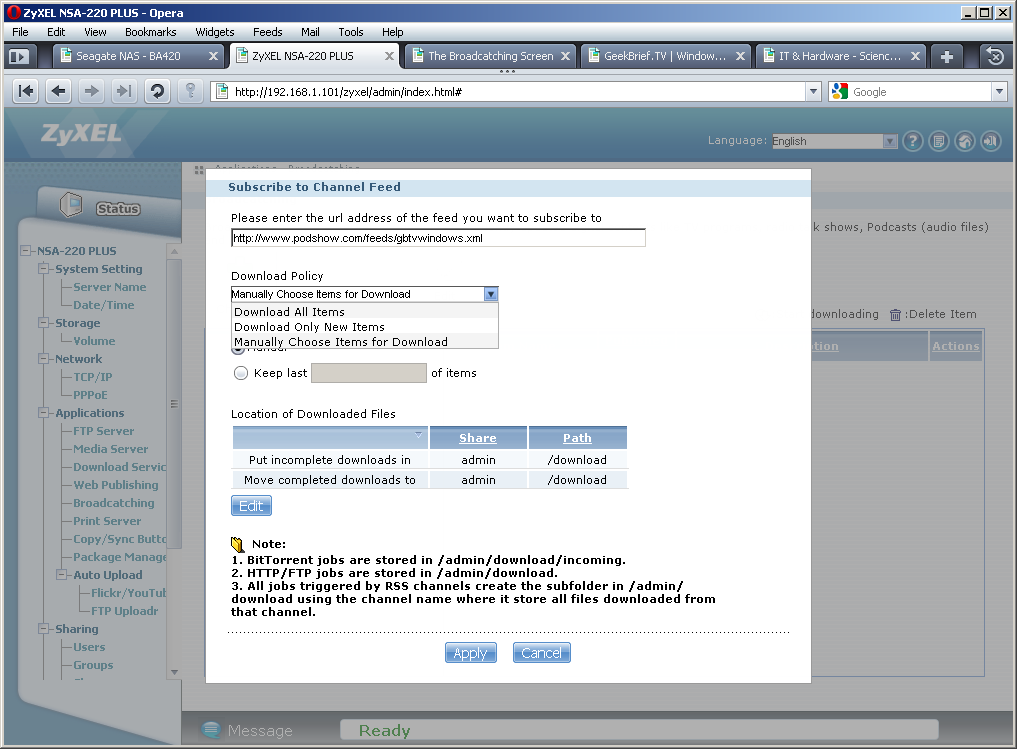 Synology DS209+II