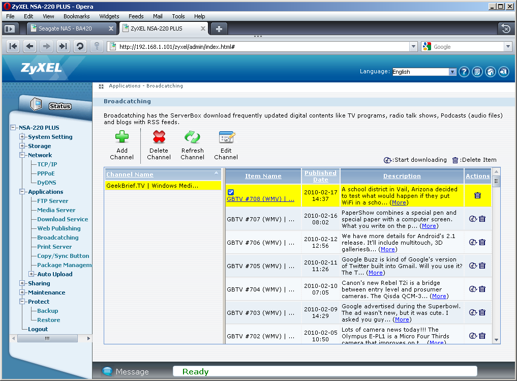 Synology DS209+II