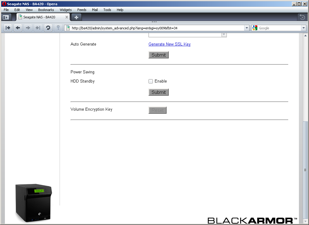 Seagate BlackArmor NAS 420