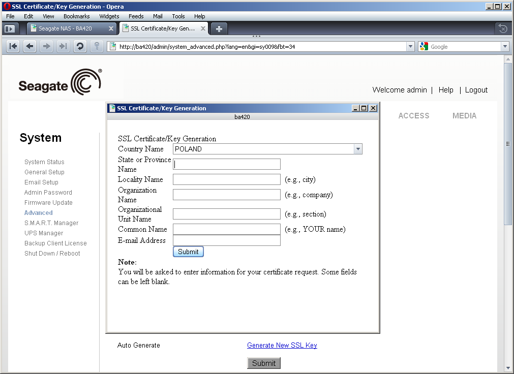 Seagate BlackArmor NAS 420