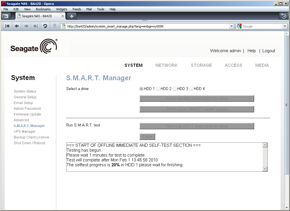 Seagate BlackArmor NAS 420