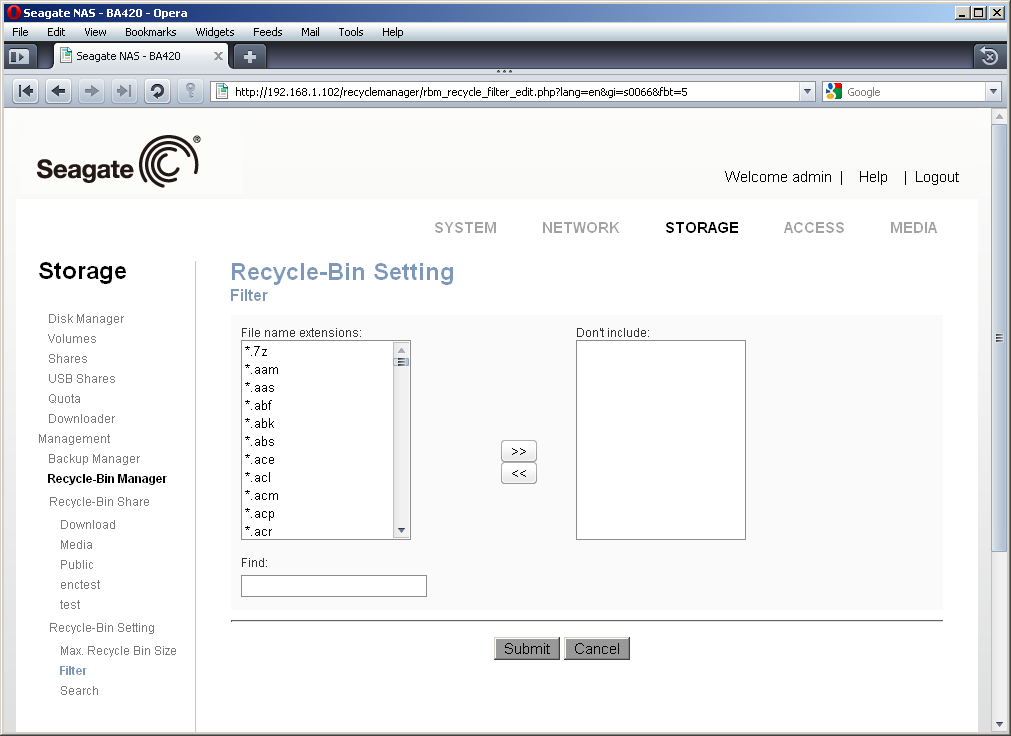 Seagate BlackArmor NAS 420