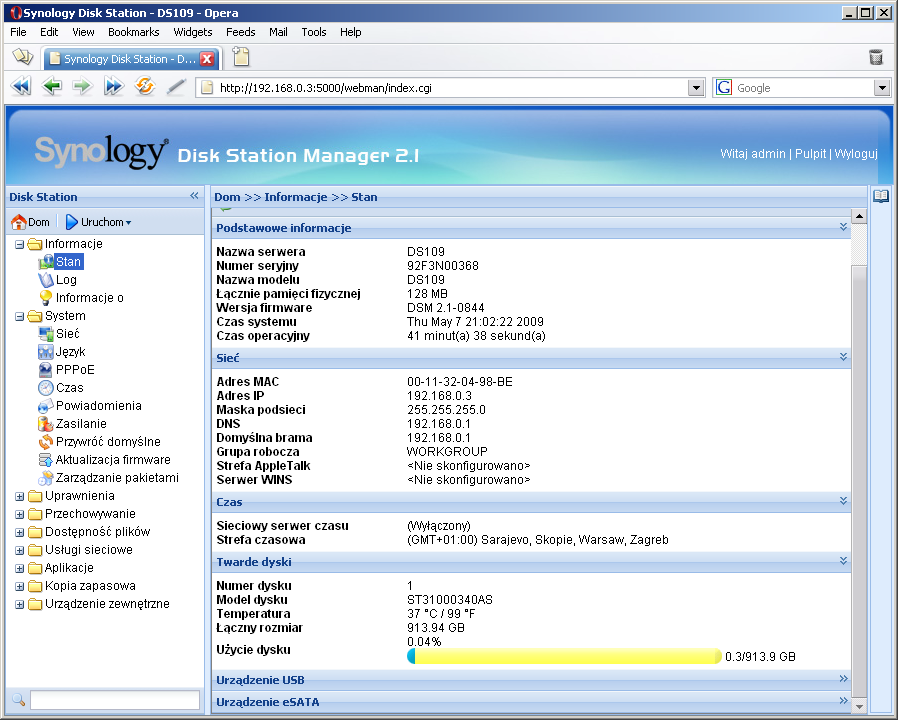 Synology DS109