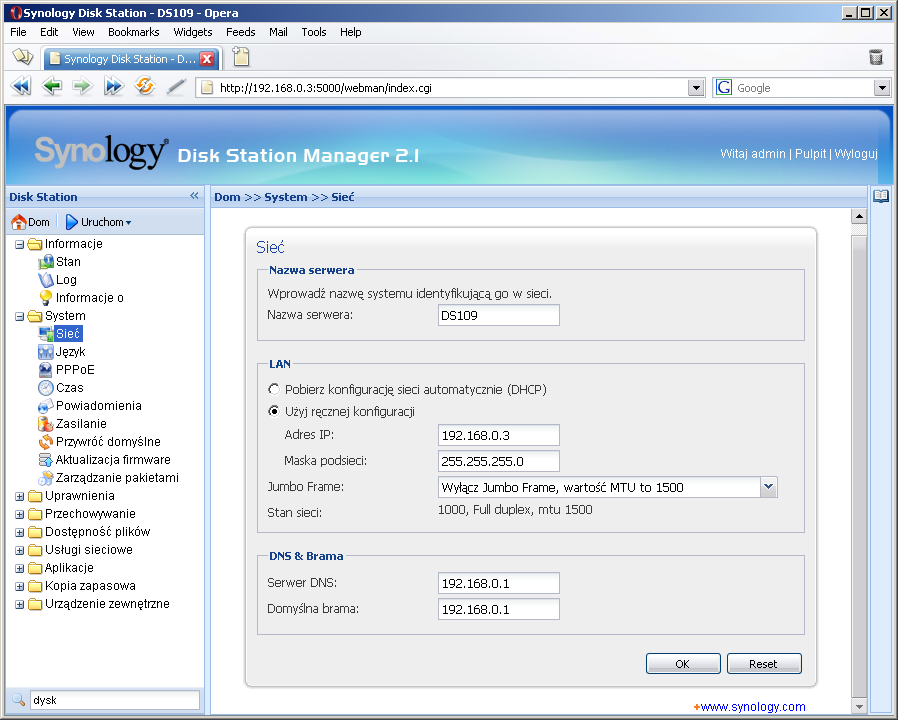 Synology DS109