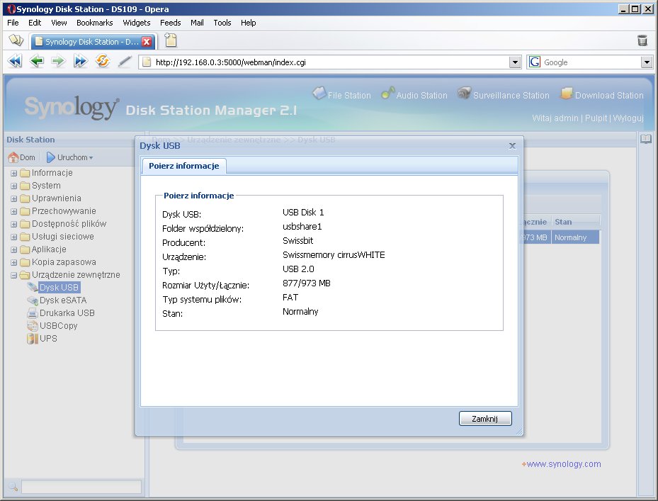 Synology DS109