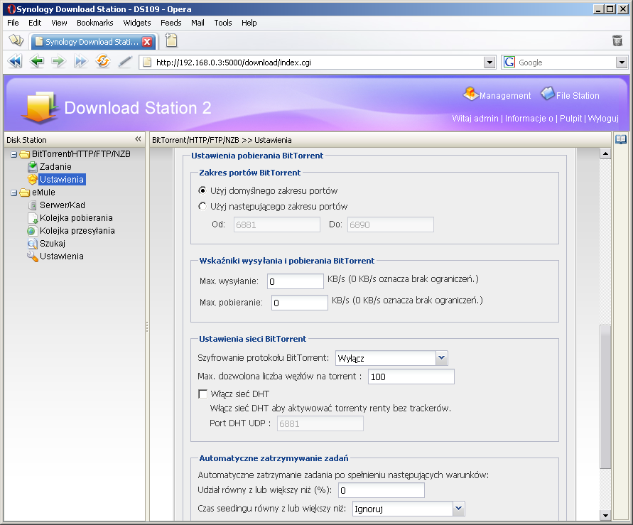 Synology DS109