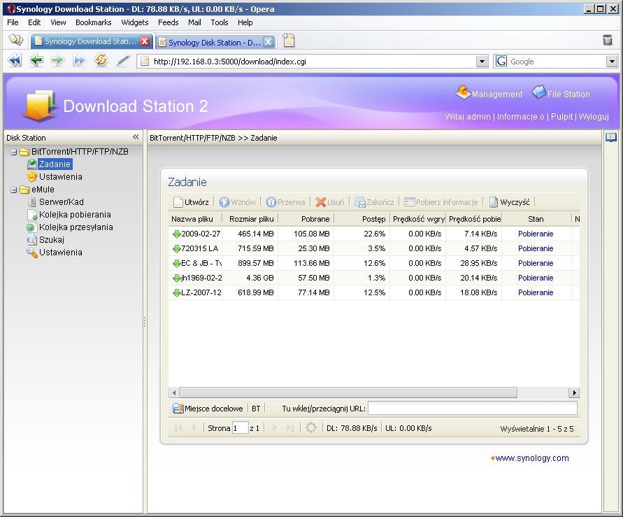 Synology DS109