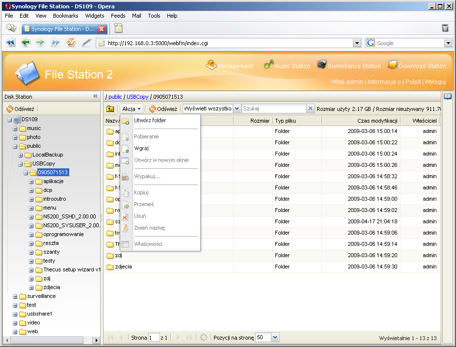 Synology DS109