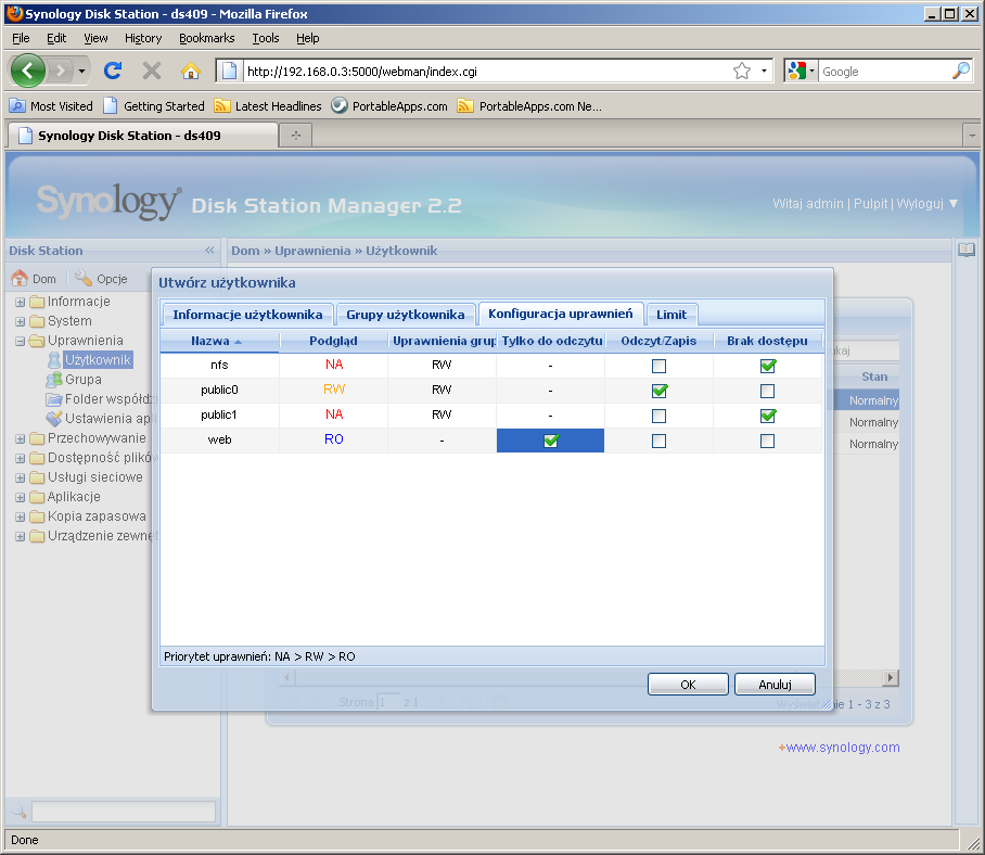 Synology DS409slim