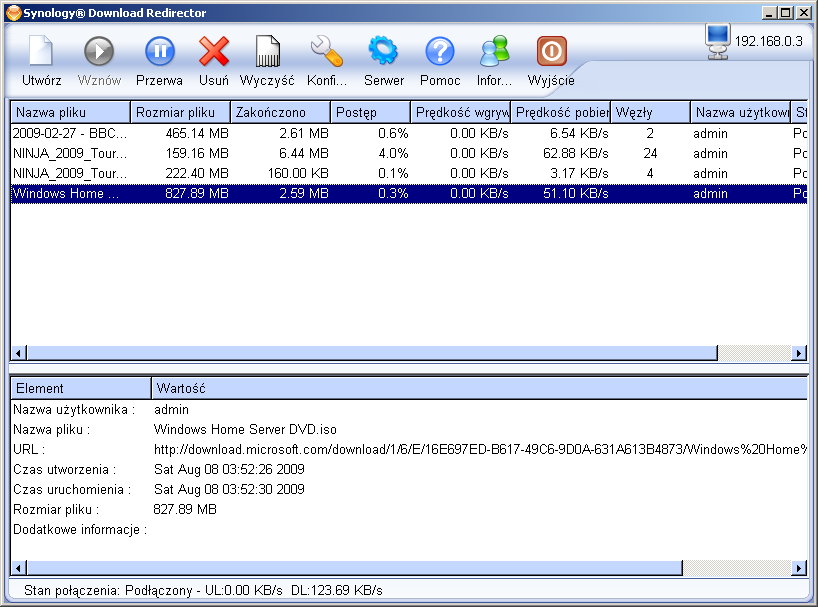 Synology DS409slim