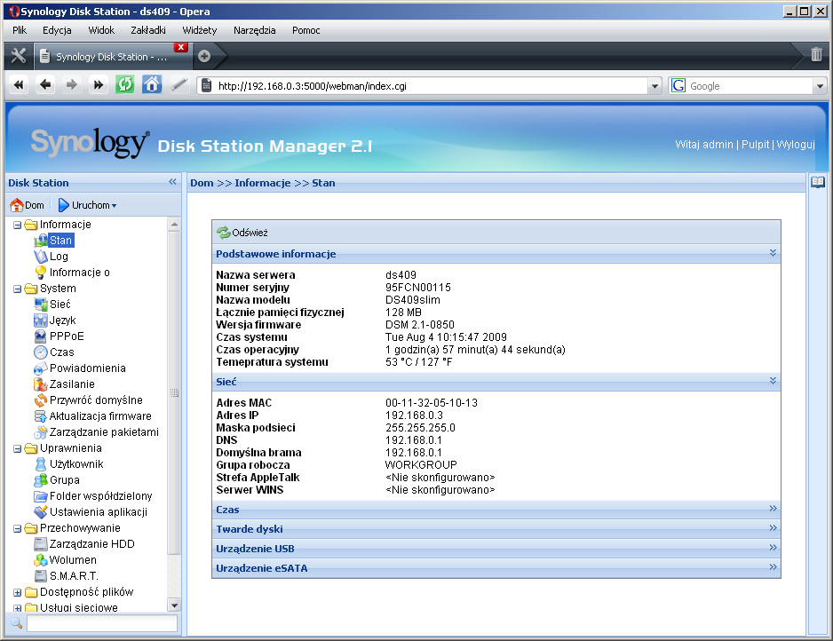 Synology DS409slim