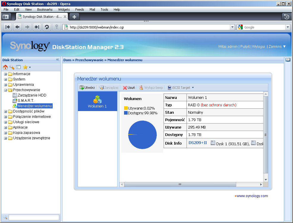 Synology DS209+II