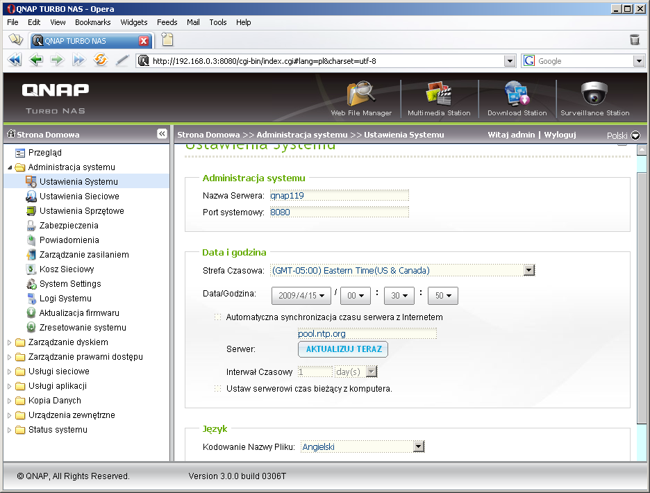 QNAP TS-119